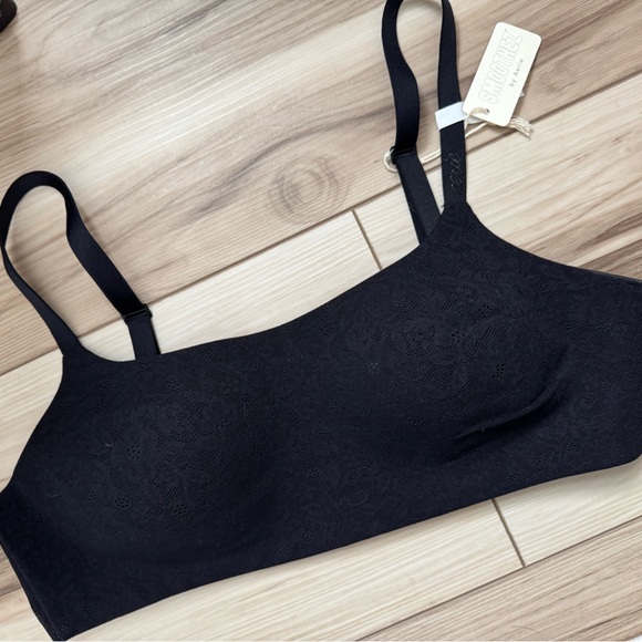 AERIE BLACK LACE BRALETTE - Picture 3 of 6